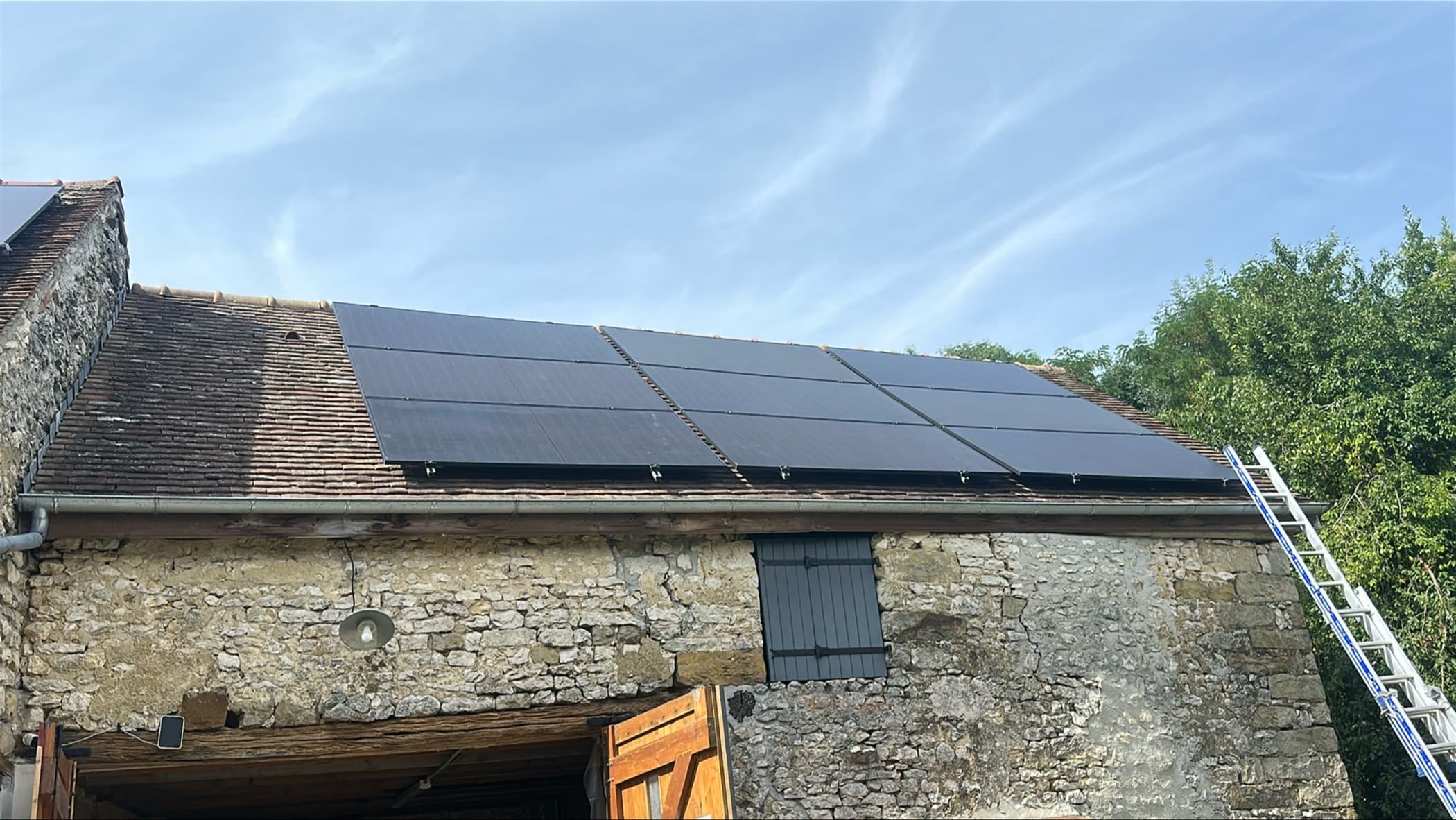 Installation photovoltaïque de 9 kWc à Sognolles-en-Montois (77)