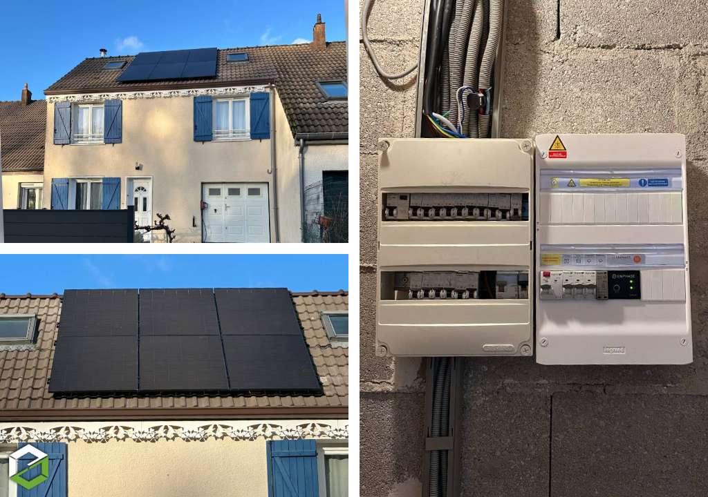 Installation photovoltaïque de 3 kWc à Cesson (77)