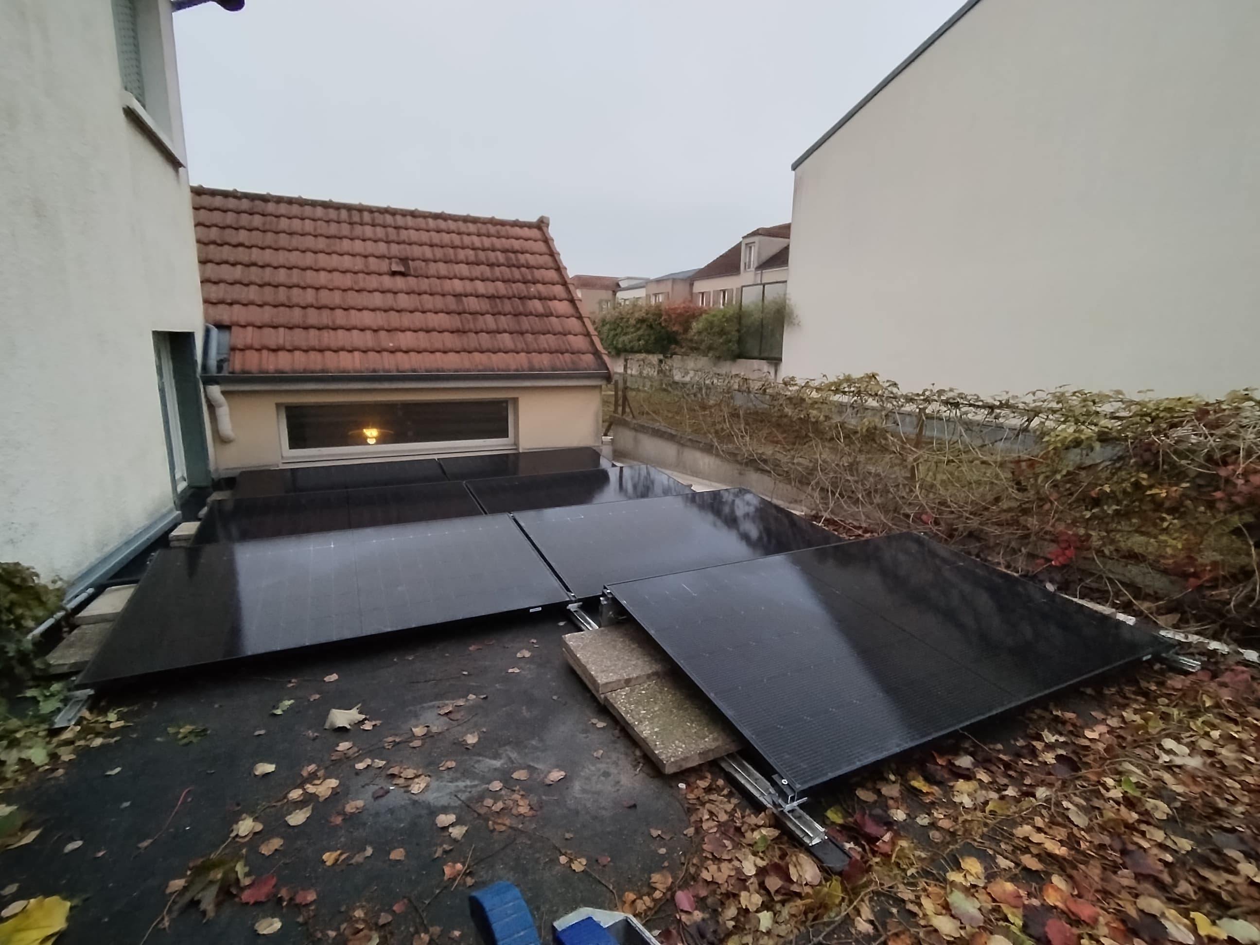 Installation à Versailles