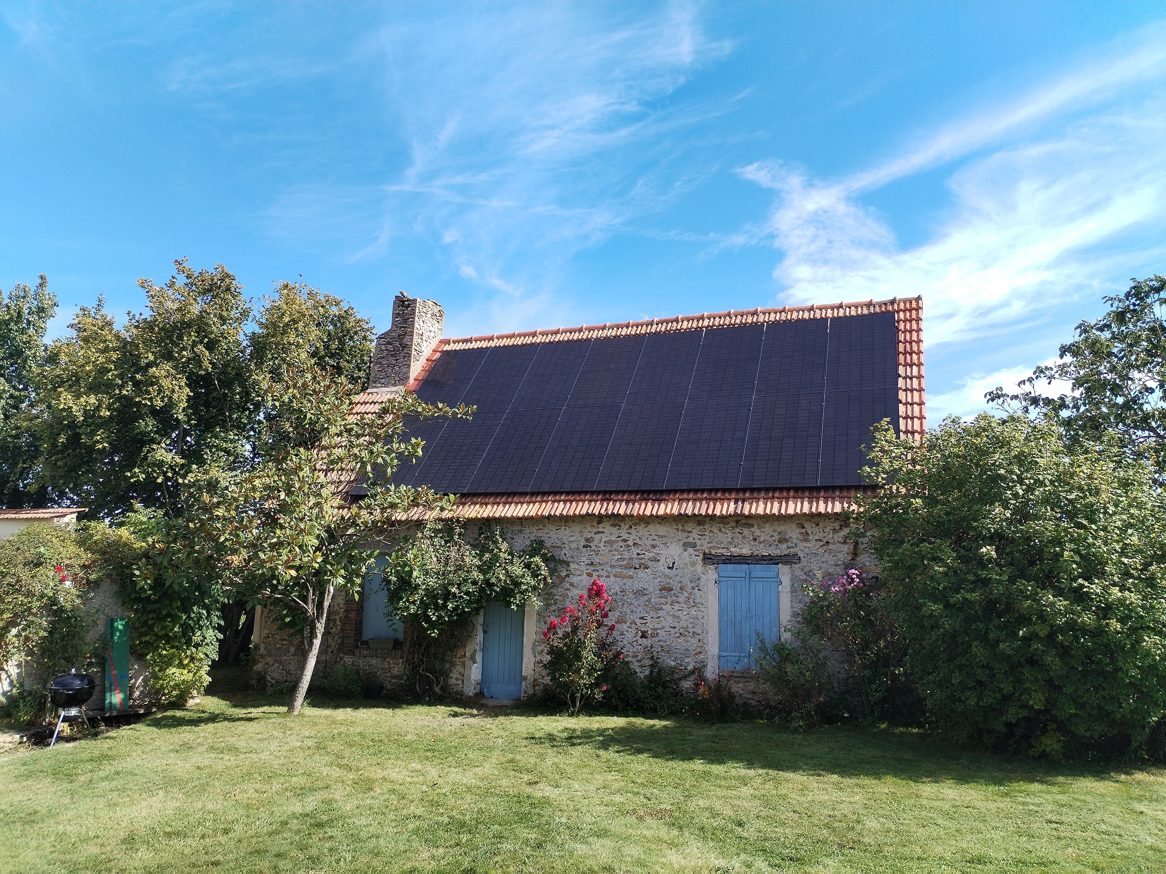 Installation photovoltaïque de 9.6 kWc à Orphin (78)