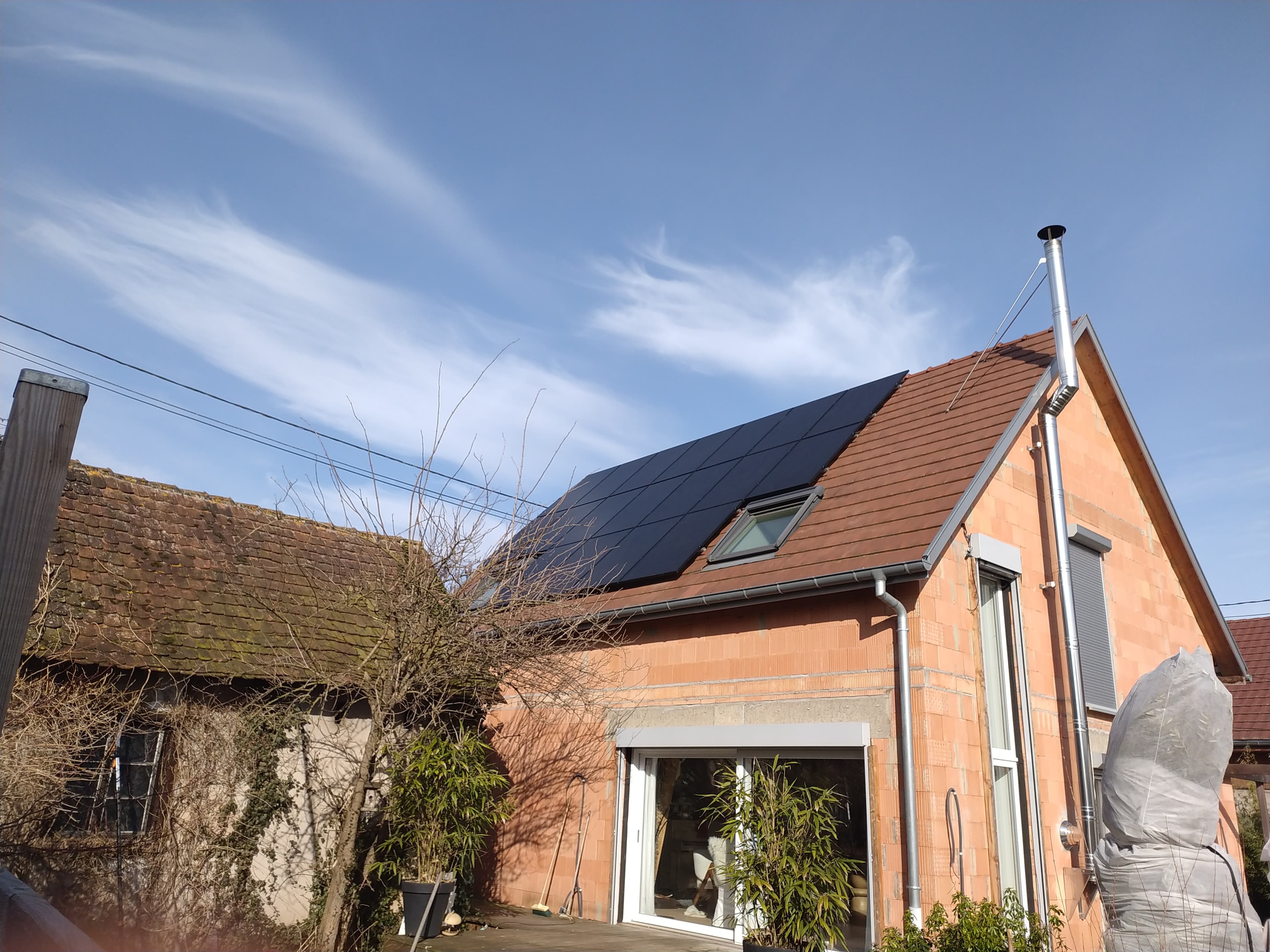 Installation photovoltaïque de 9 kWc à Muttersholtz (67)