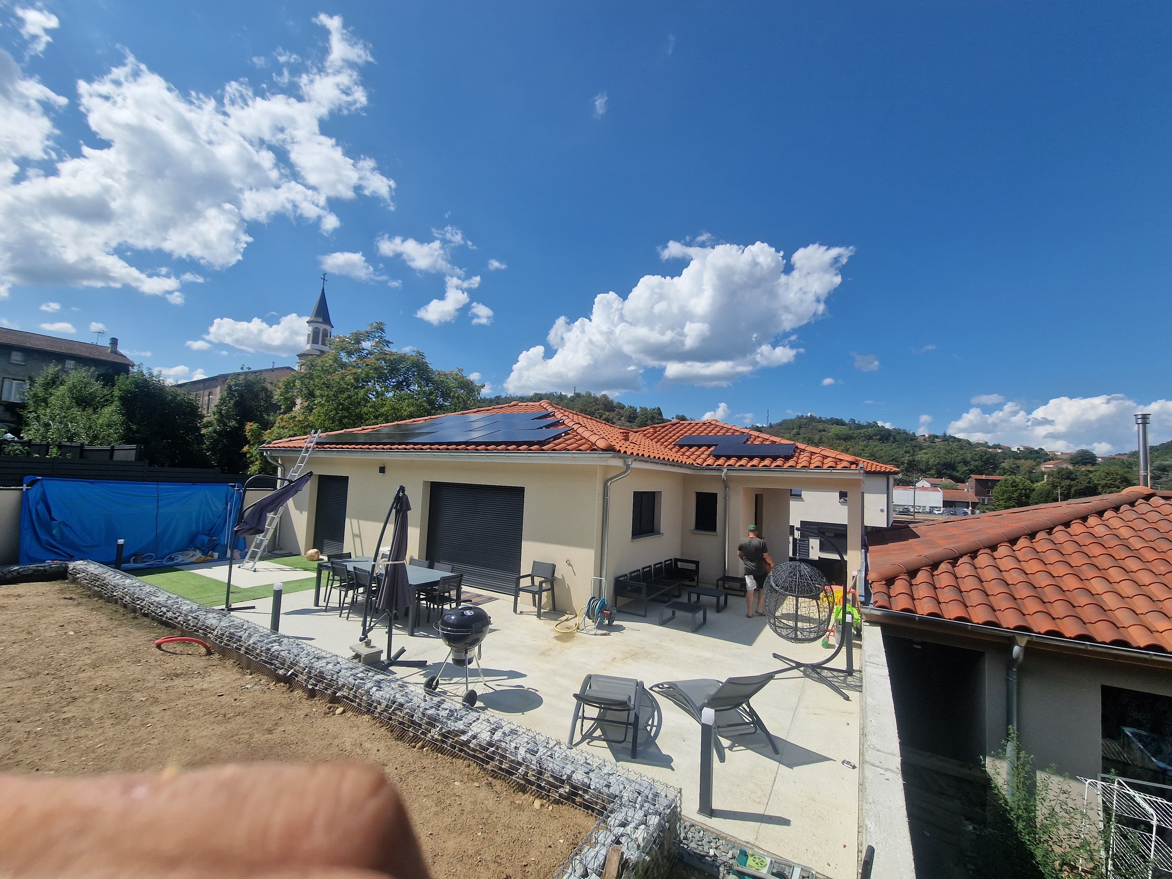 Installation photovoltaïque de 5.5 kWc à Lorette