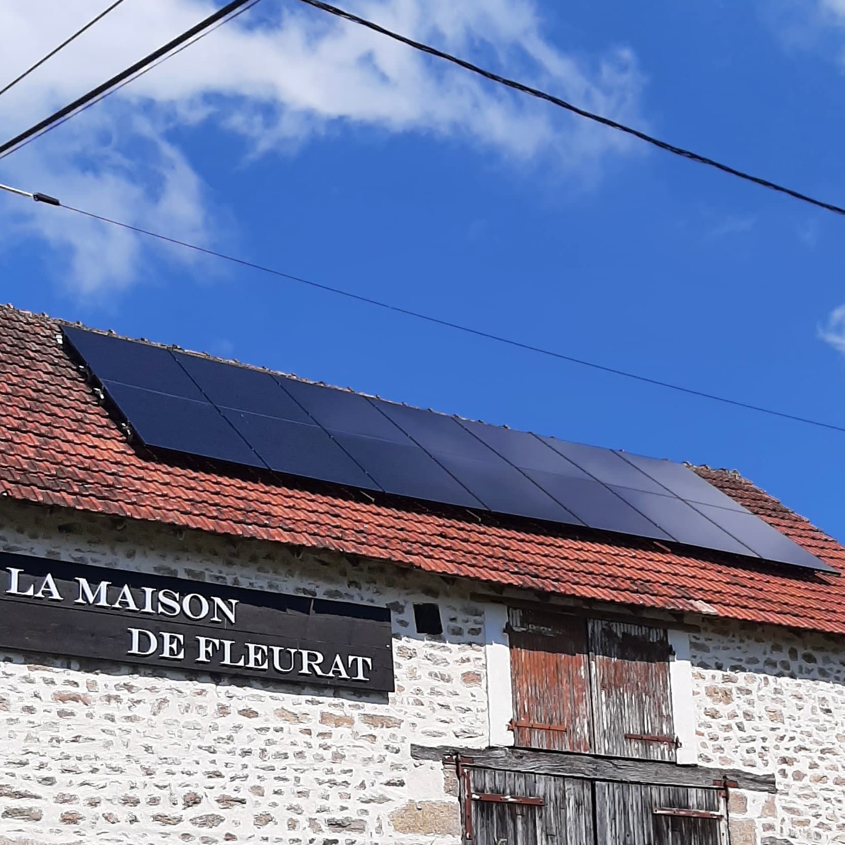 Installation photovoltaïque de 5.95 kWc à Domeyrot