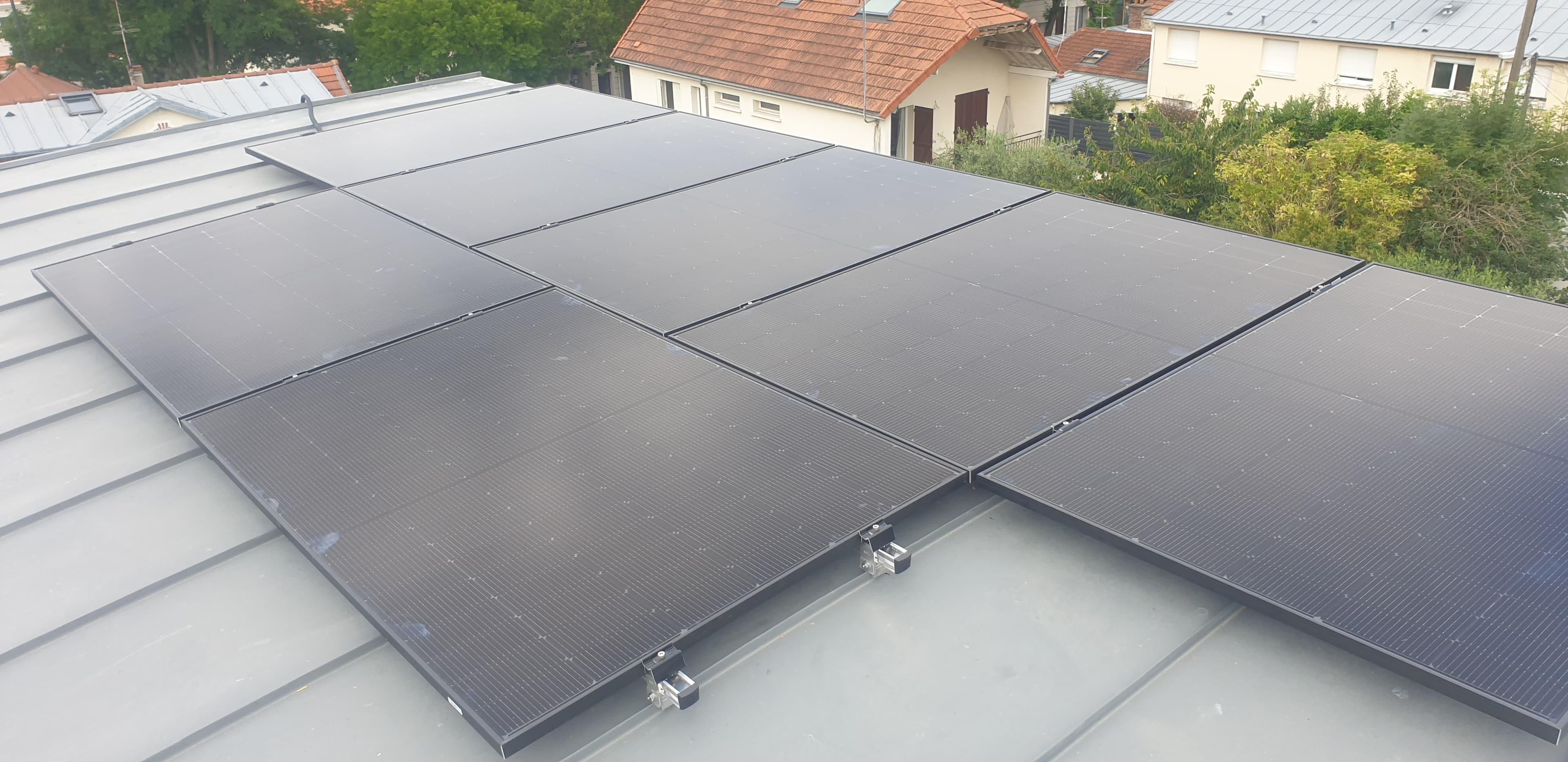 Installation photovoltaïque de 2.975 kWc à Clamart