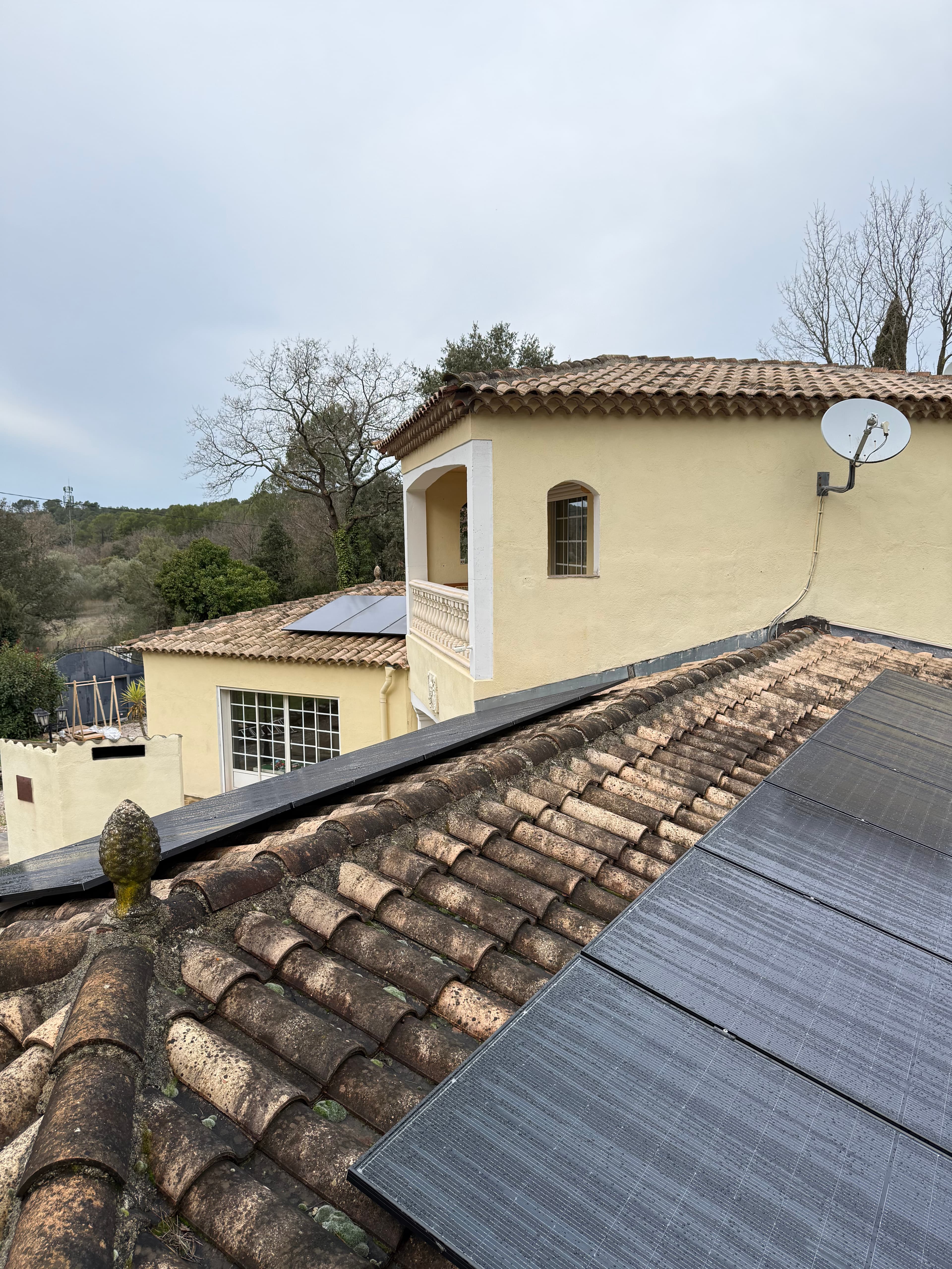 Installation photovoltaïque de 9.0 kWc à Le Luc