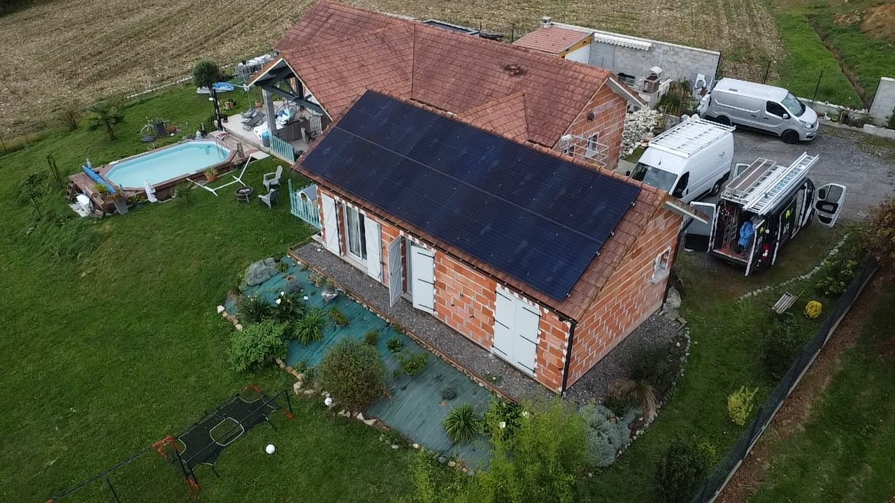 Installation photovoltaïque de 7.92 kWc à Baigts-de-Béarn