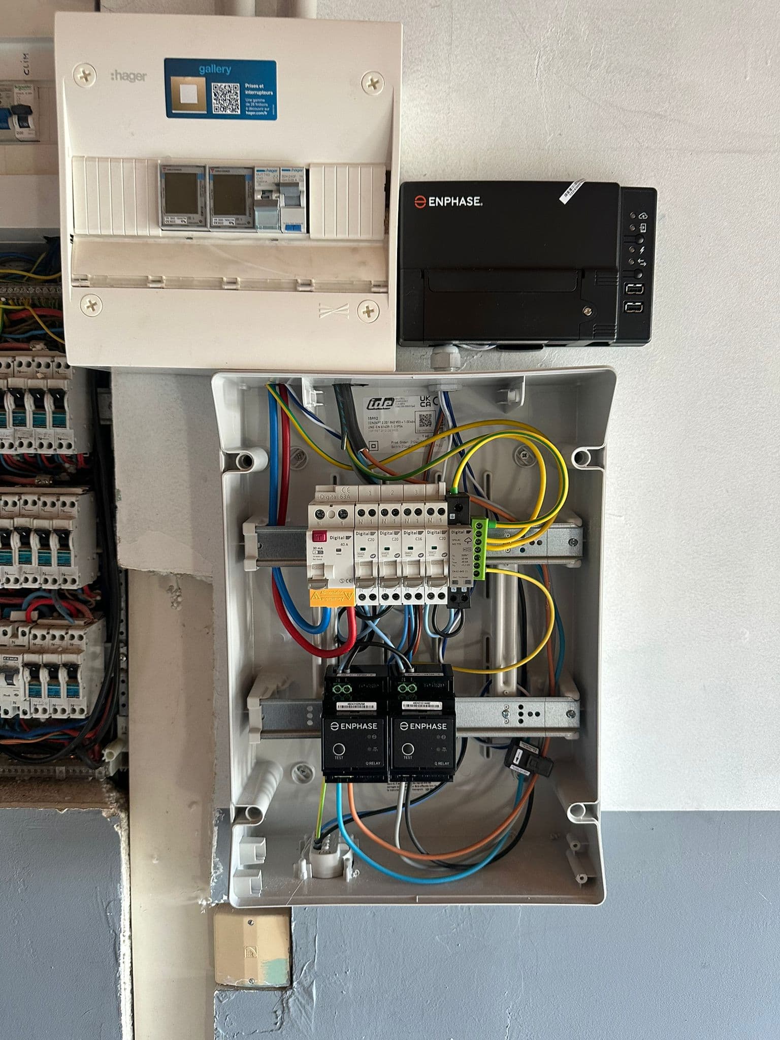 Installation photovoltaïque de 6.5 kWc à Saint-Bonnet-de-Mure