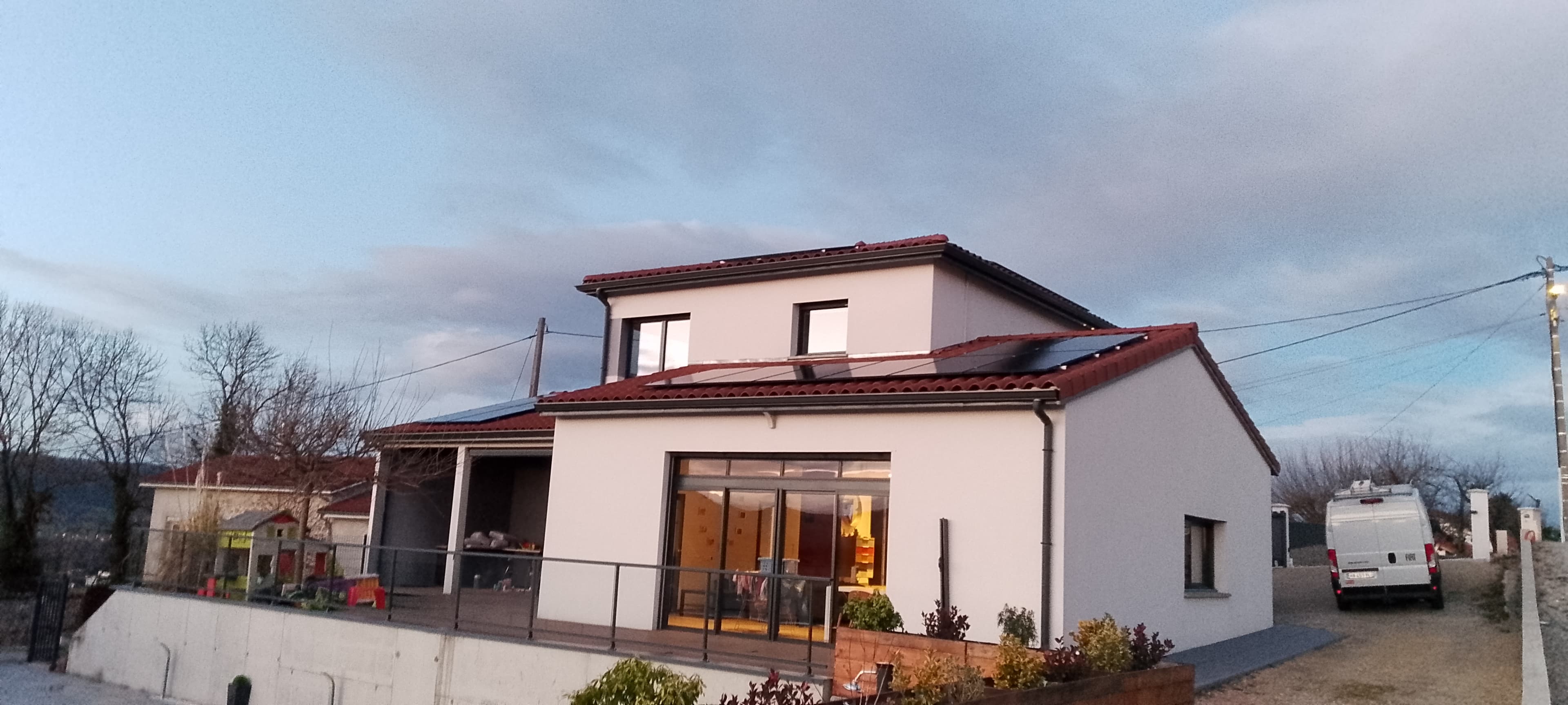 Installation photovoltaïque de 9.0 kWc à Monistrol-sur-Loire