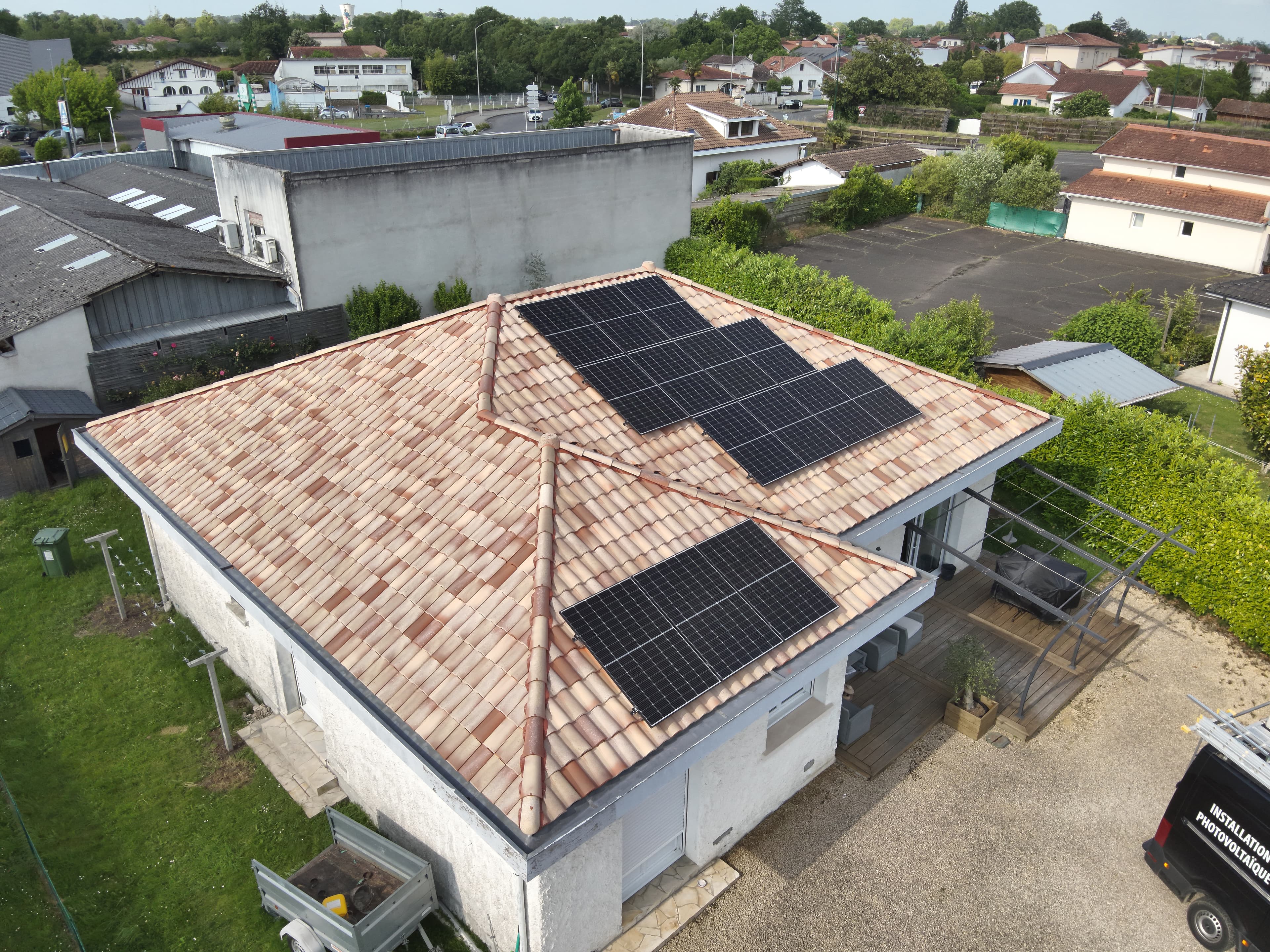 Installation 6.16 kWC stockage illimté