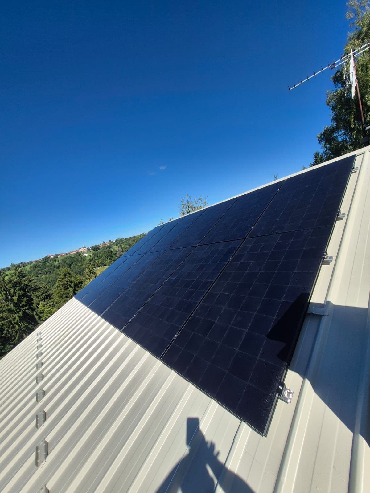 Installation photovoltaïque de 3.8 kWc à Chevenoz (74)