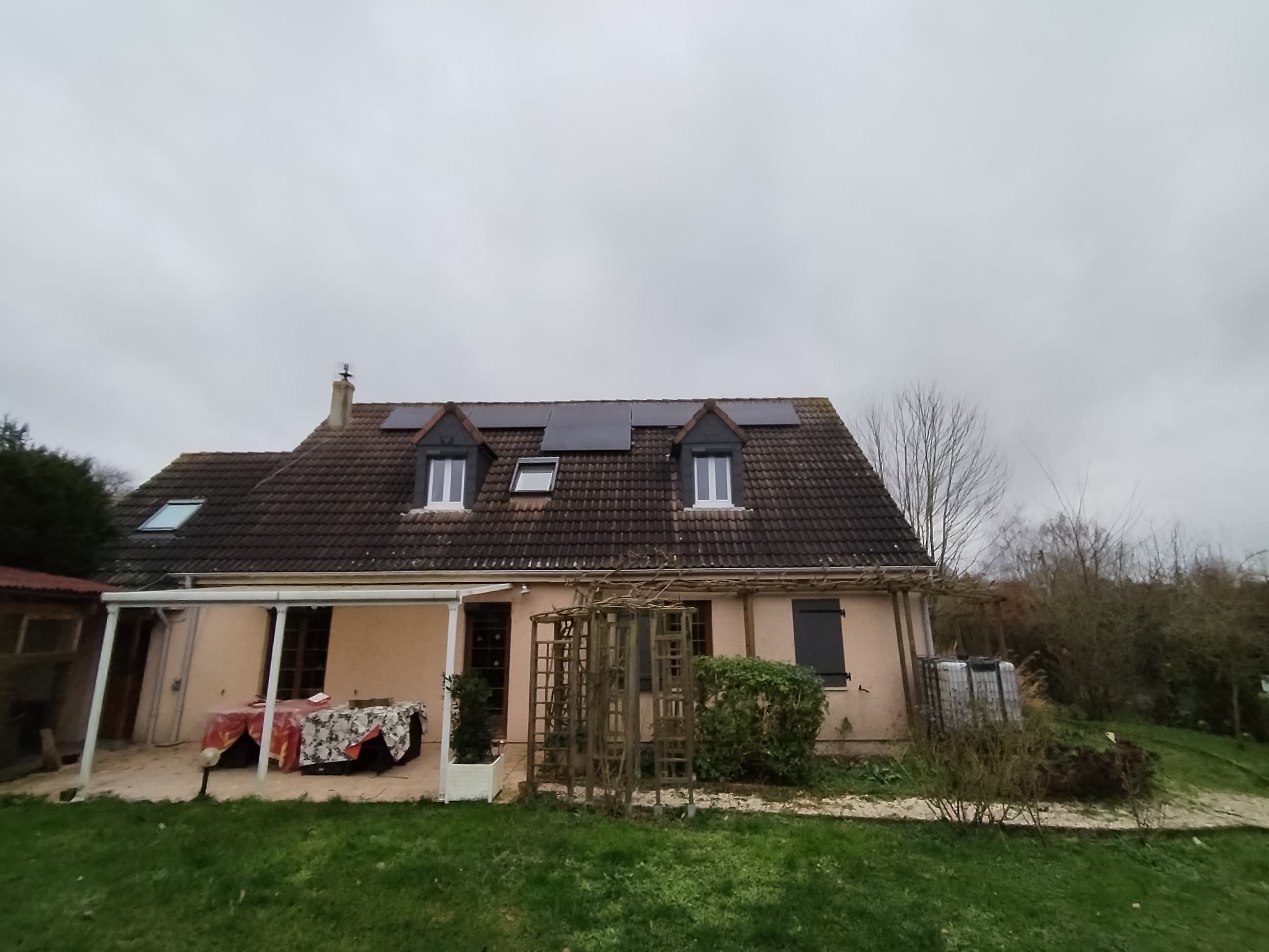 Installation photovoltaïque de 6.0 kWc à Saint-Martin-des-Champs