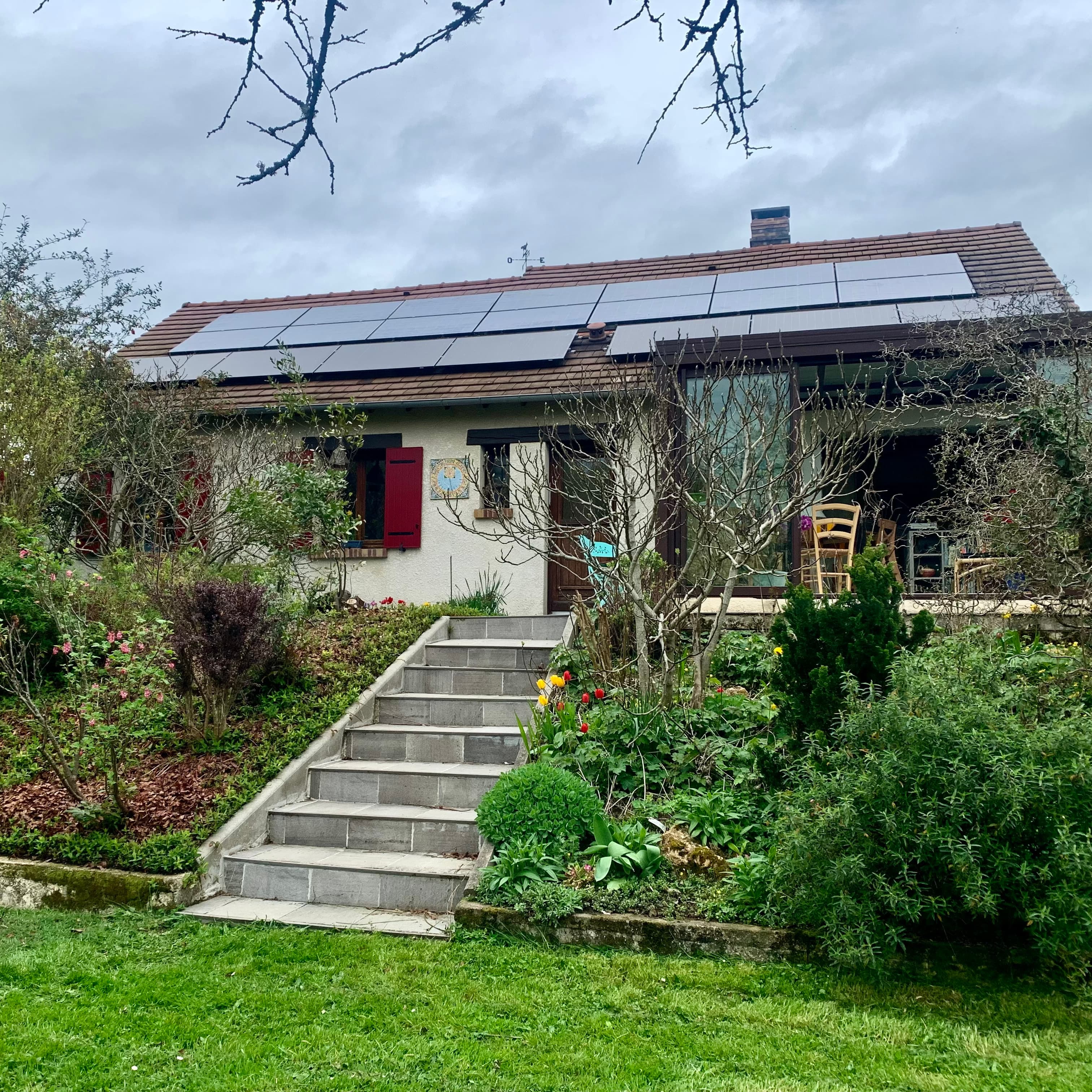 Installation photovoltaïque de 2.975 kWc à Longvilliers