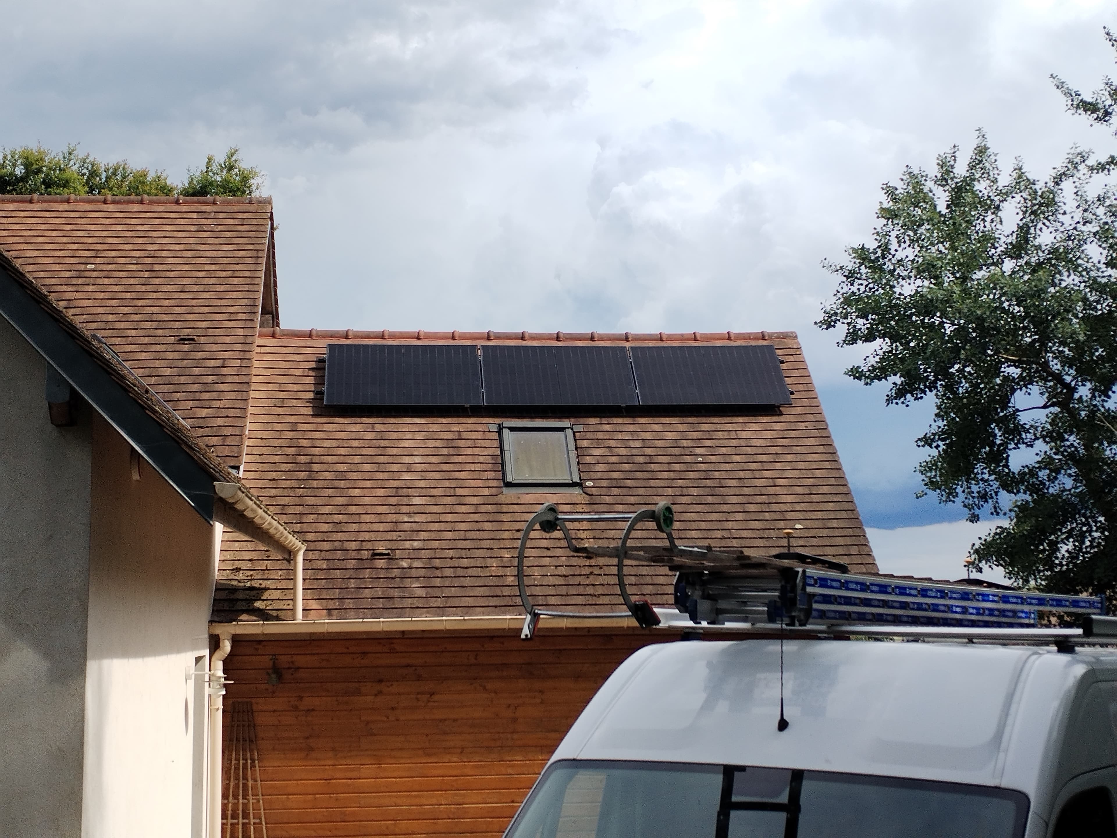 Installation photovoltaïque de 2.975 kWc à Goupillières