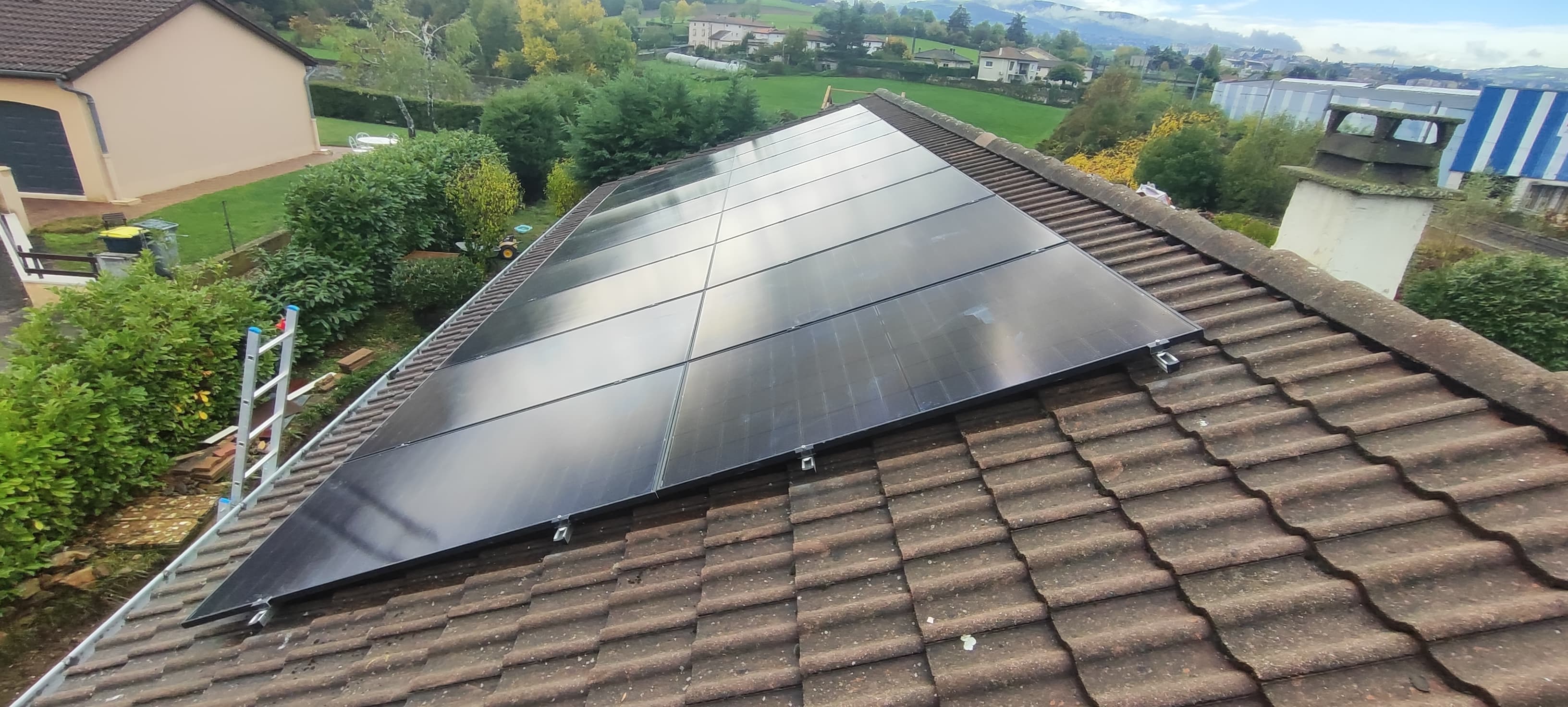 Installation photovoltaïque de 8.0 kWc à Saint-Paul-en-Jarez