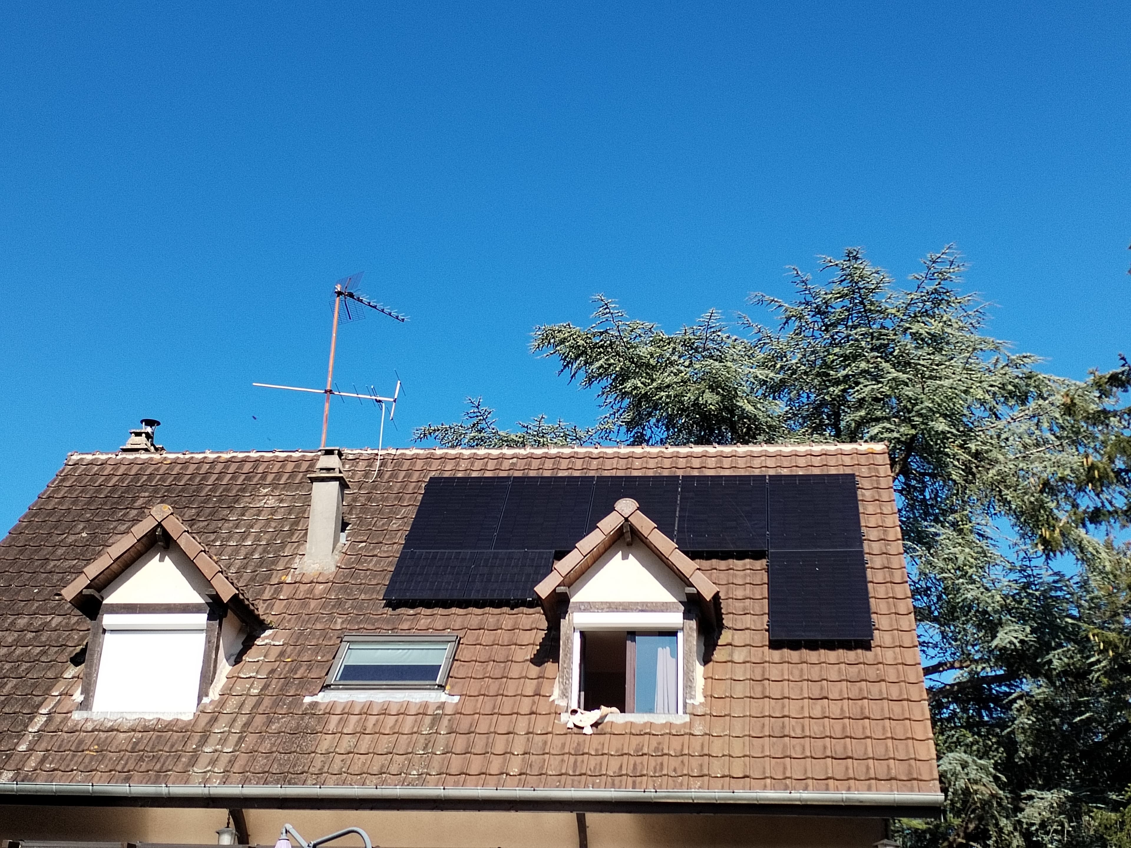 Installation photovoltaïque de 9.0 kWc à Limetz-Villez