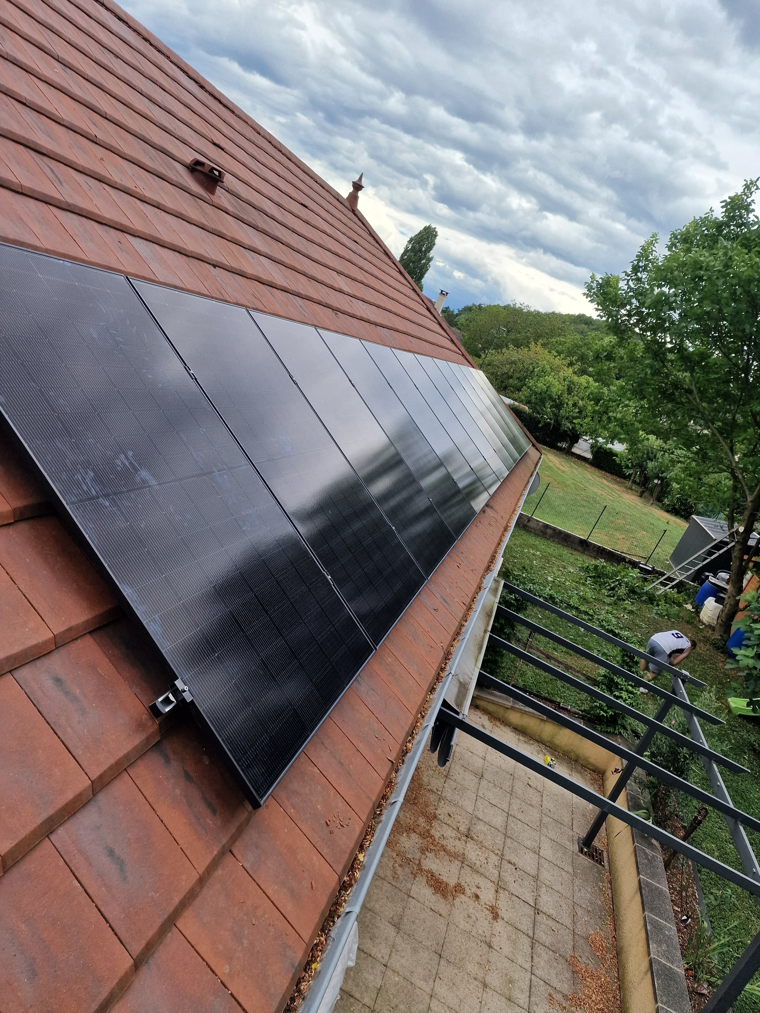 Installation photovoltaïque de 8.0 kWc à Morestel