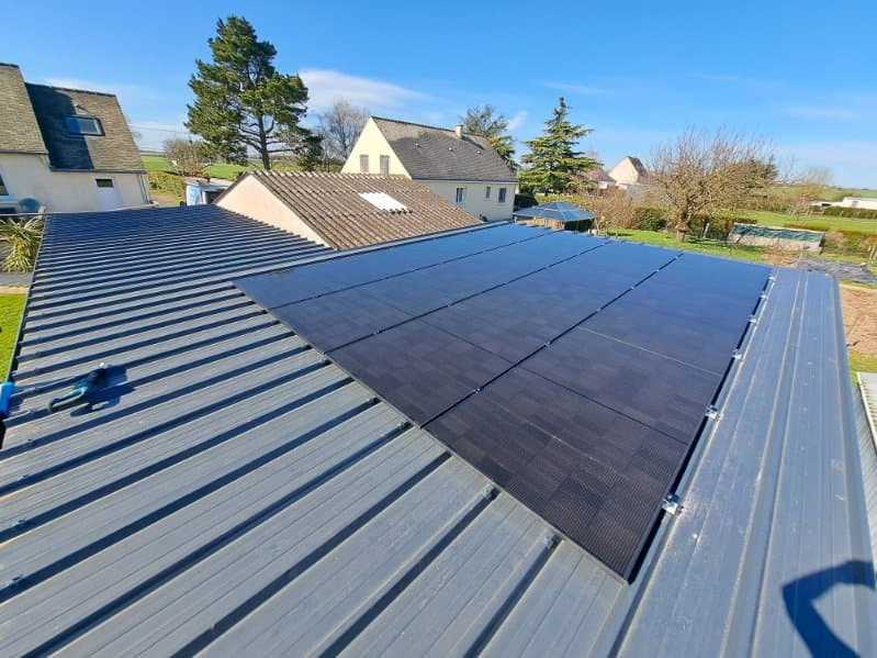 Installation photovoltaïque de 6.0 kWc à Vallons-de-l'Erdre