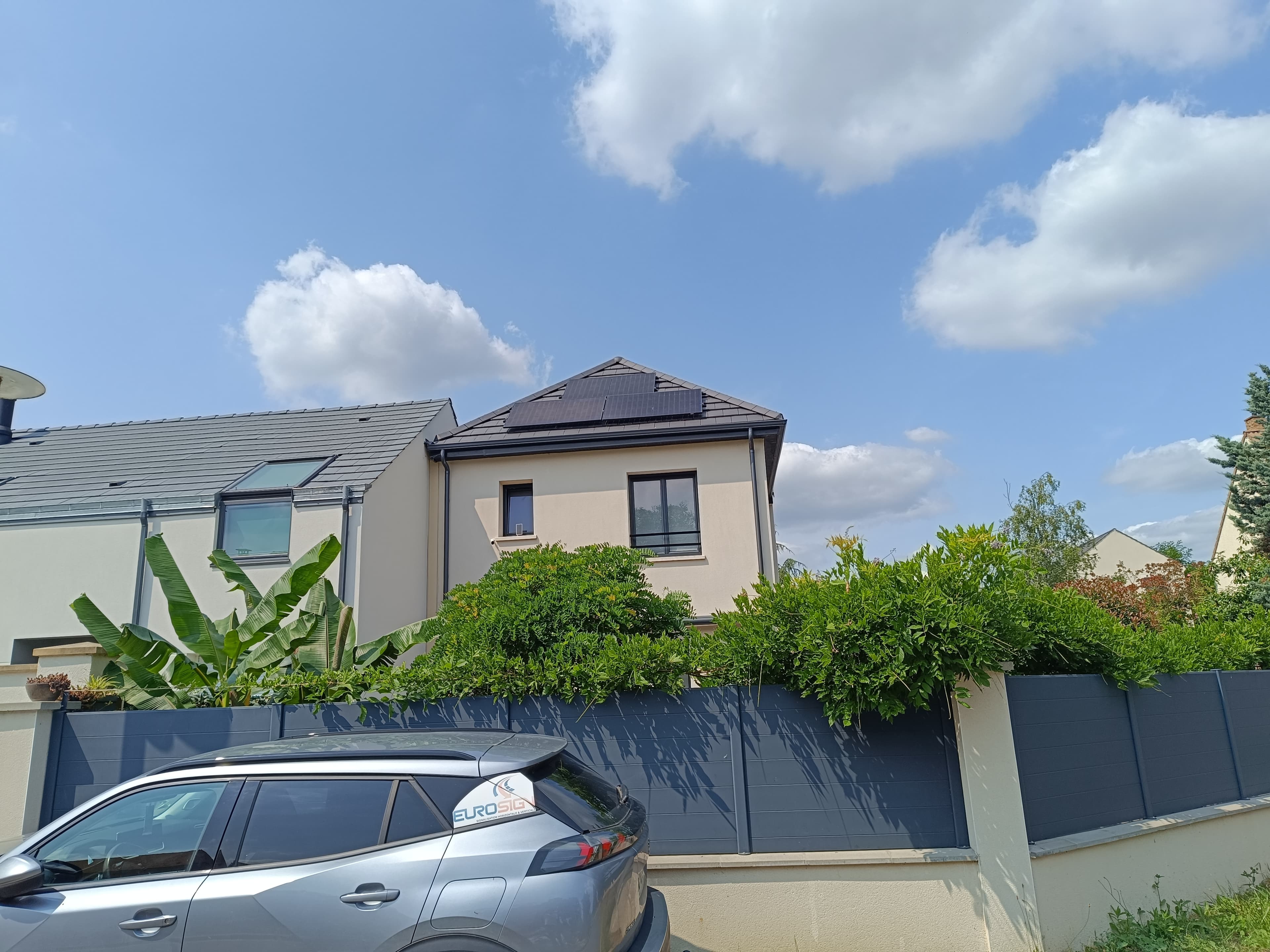 Installation photovoltaïque de 2.975 kWc à Villejust