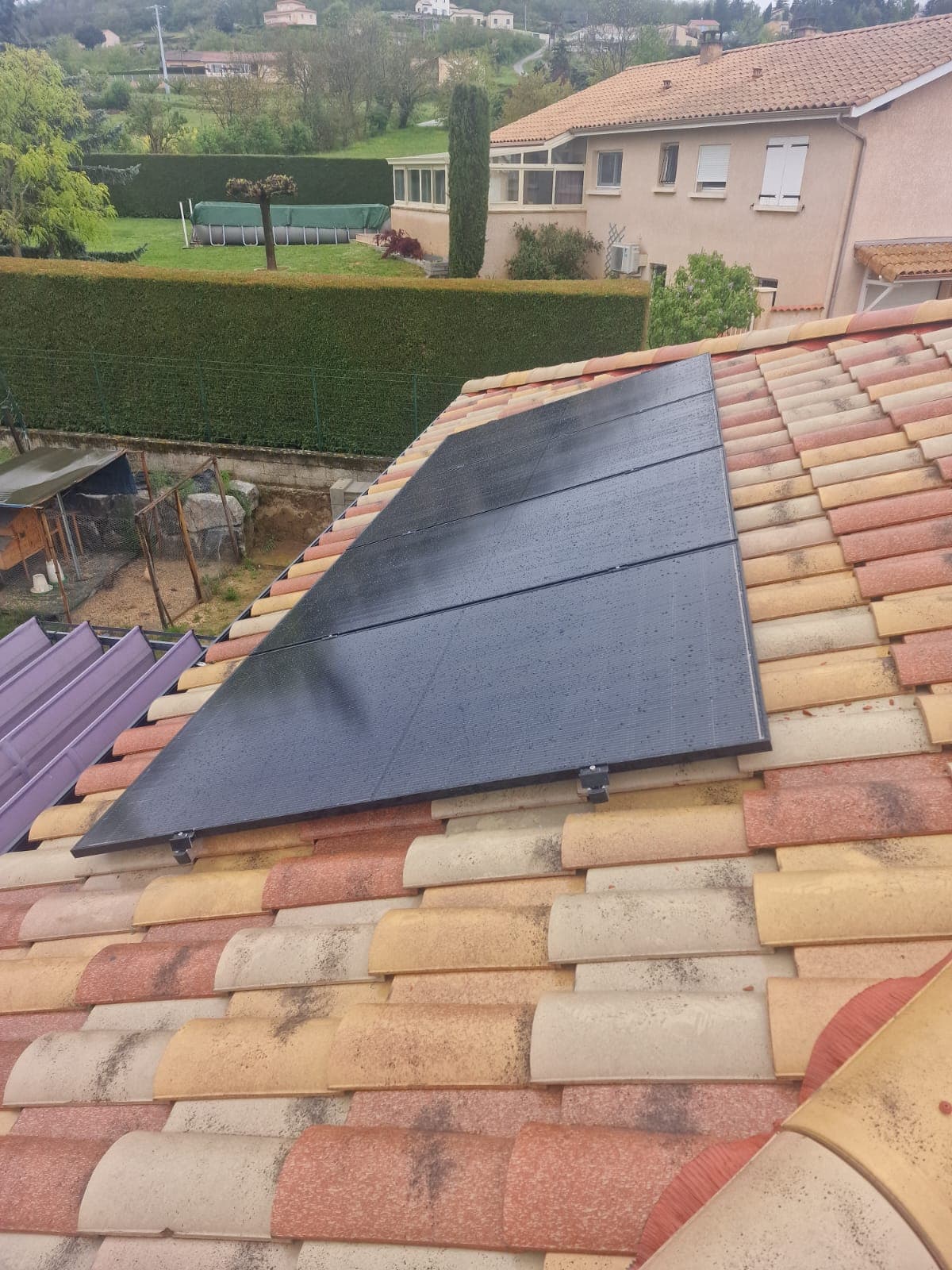 Installation photovoltaïque de 4.0 kWc à Vinzieux