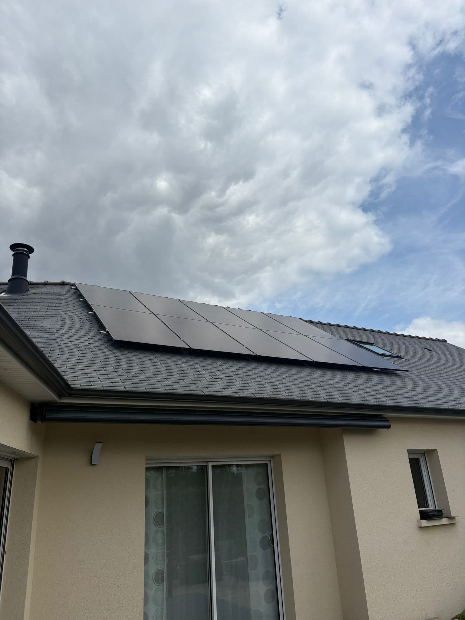Installation photovoltaïque de 5 kWc à Saint-Martin-du-Fouilloux (49)