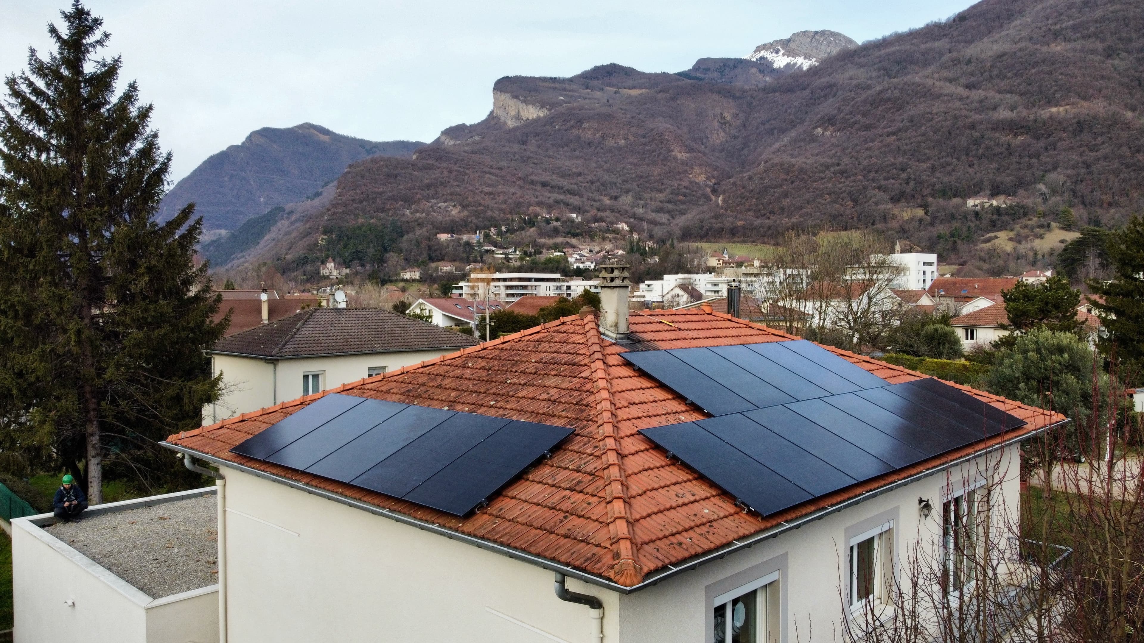 Installation photovoltaïque de 9.0 kWc à Fontanil-Cornillon