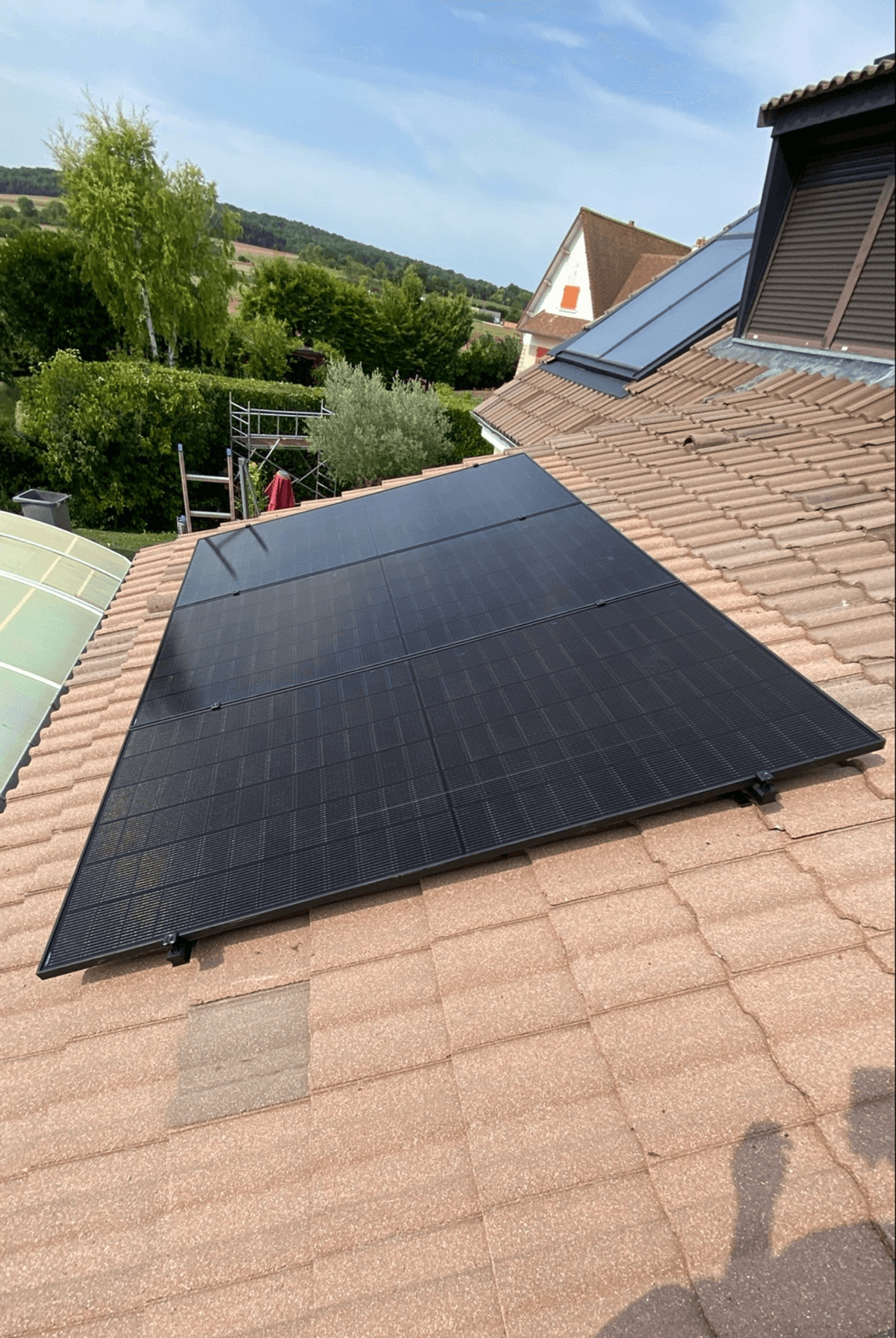 Installation photovoltaïque de 3 kWc à Bouafle (78)