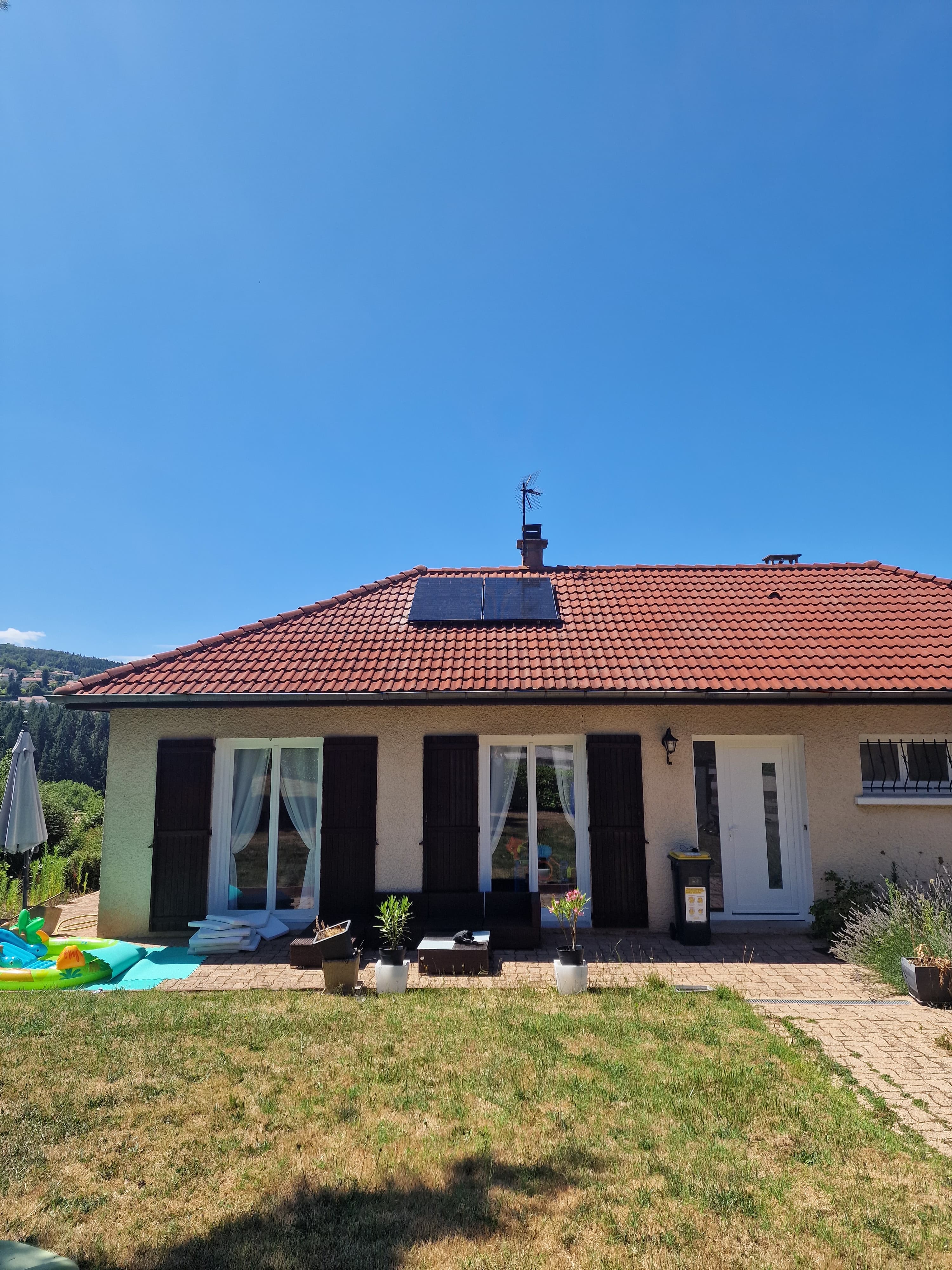 Installation photovoltaïque de 4.0 kWc à Firminy