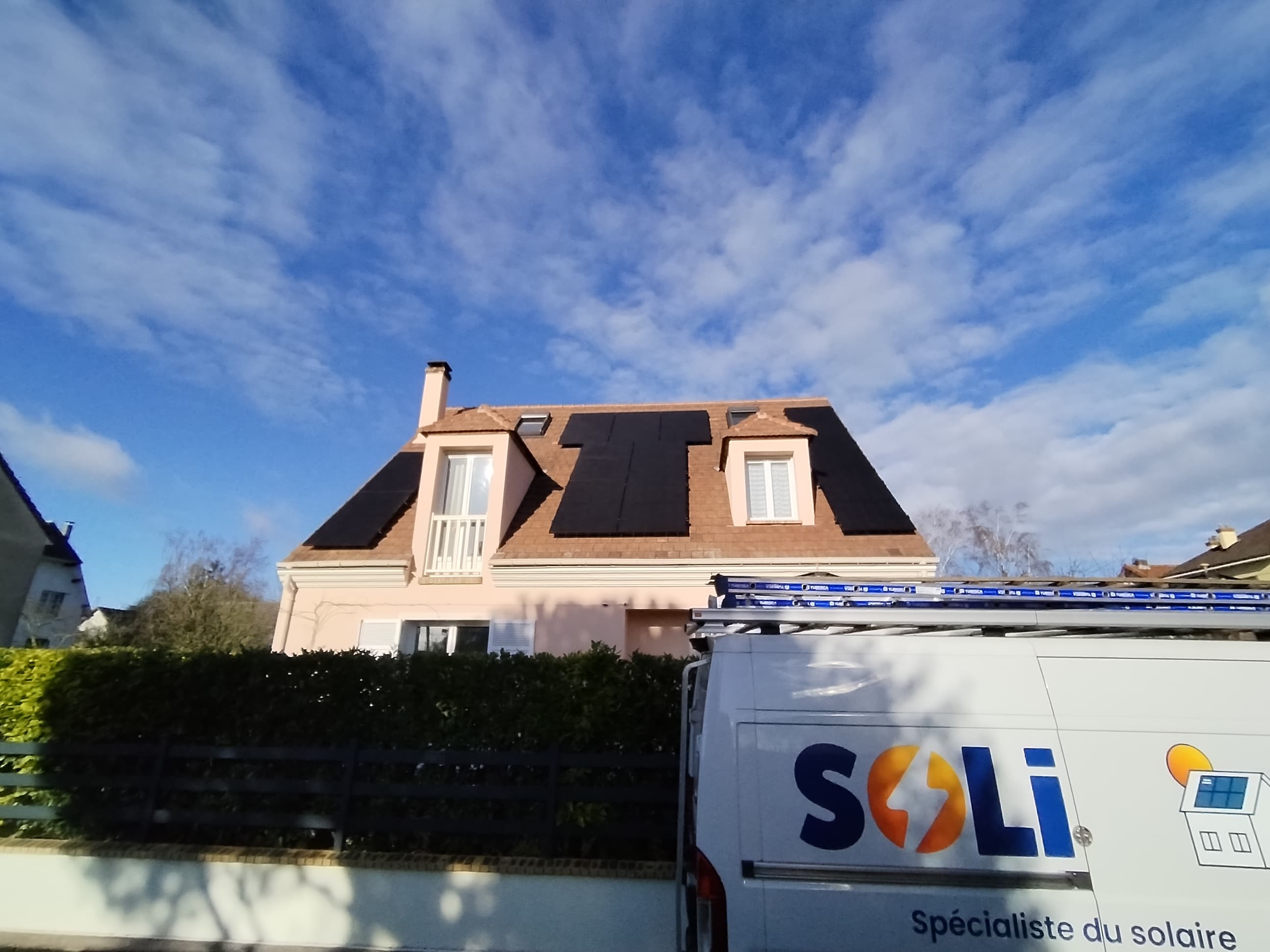 Installation photovoltaïque de 7.0 kWc à Conflans-Sainte-Honorine